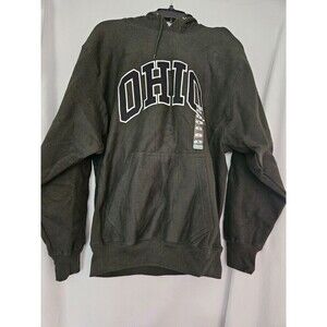 Vtg Ohio University Hoodie‎ Steve & Barry’s Pullover Sz S Green NOS NWT Rare!